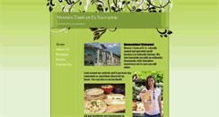 Desktop Screenshot of healthy-tasteofelsalvador.com
